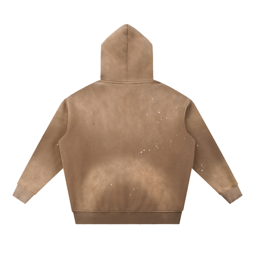 Chic Frayed Streetwear Hoodie